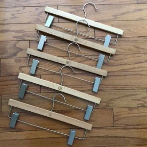 Lululemon Wood Bottom/Pant/ Hangers